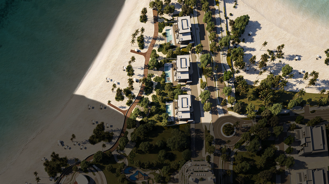 Beachfront villa lifestyle